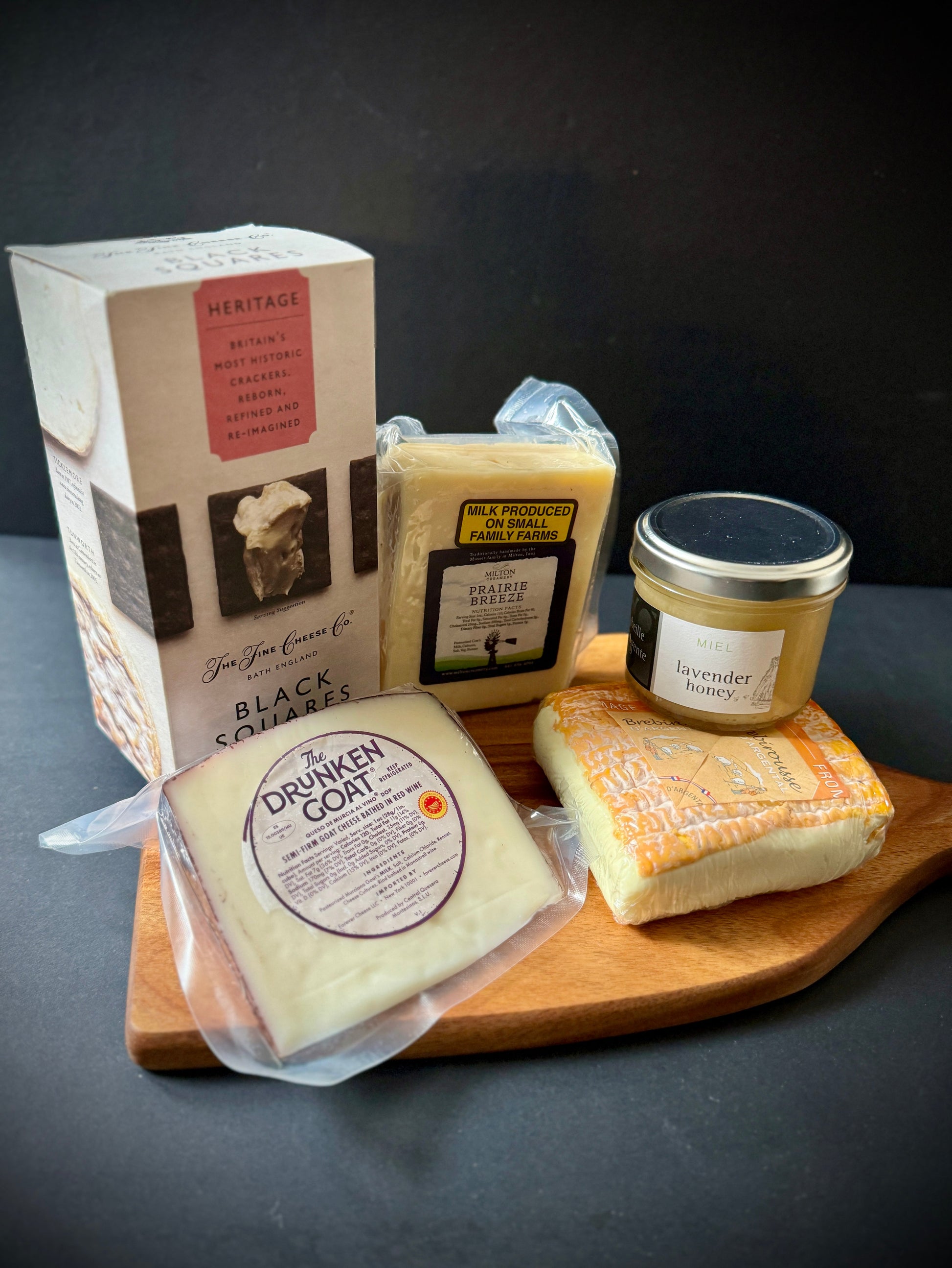 Artisan Cheese & Charcuterie Box Wedgely